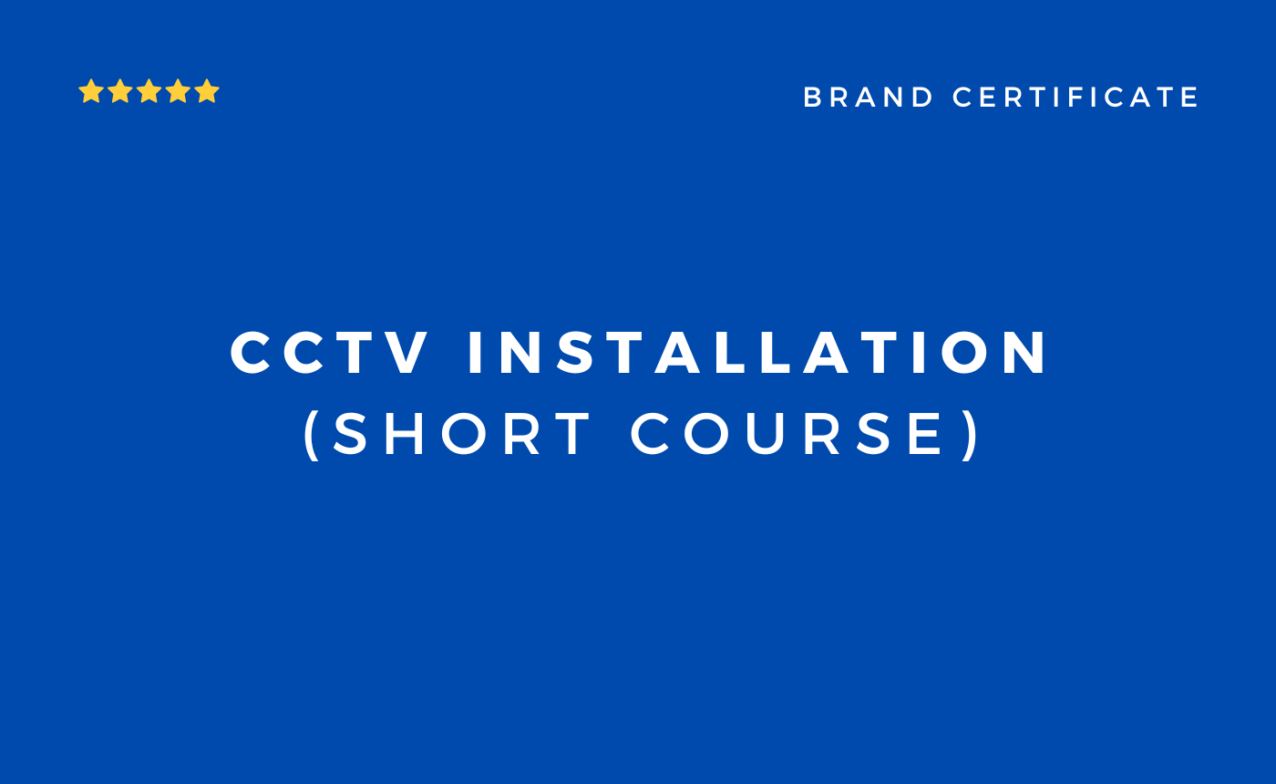 Cctv Installation Course